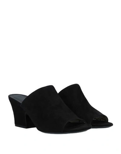 Ferragamo Sandals In Black