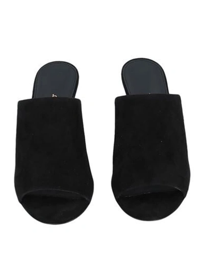 Ferragamo Sandals In Black