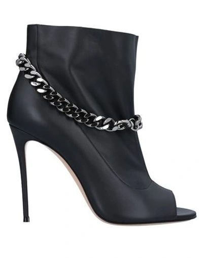 Shop Casadei Woman Ankle Boots Black Size 8 Soft Leather