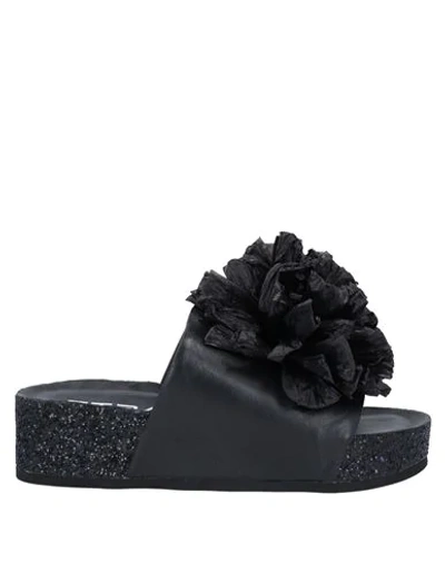 Shop Strategia Woman Sandals Black Size 7 Soft Leather