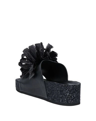 Shop Strategia Woman Sandals Black Size 7 Soft Leather