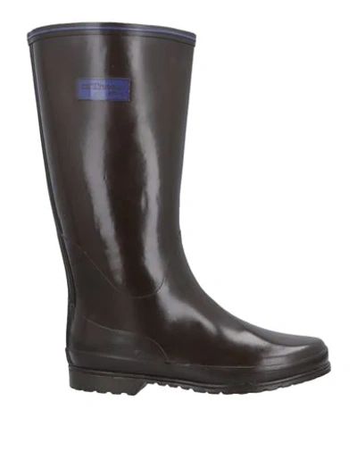 Shop Tretorn Boots In Dark Brown