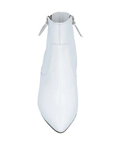 Shop Isabel Marant Ankle Boots In White