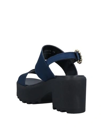 Cult Sandals In Dark Blue