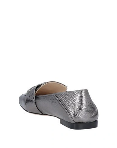 Shop Greymer Loafers In Silver