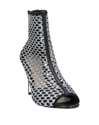 Shop Greymer Ankle Boots In Silver