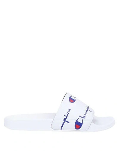 Shop Champion Sandals In White