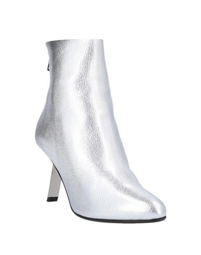 Shop Alchimia Di Ballin Ankle Boots In Silver