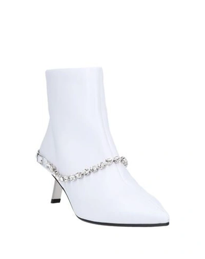 Shop Alchimia Di Ballin Ankle Boots In White