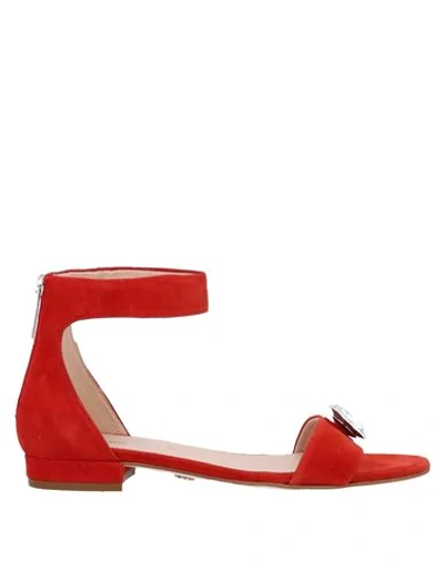 Shop Carmens Sandals In Red