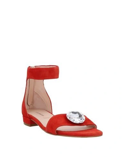 Shop Carmens Sandals In Red