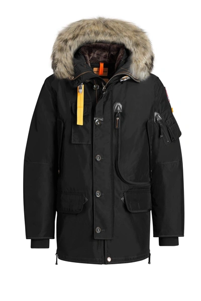 Shop Parajumpers Men's Black Polyamide Outerwear Jacket