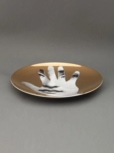 Fornasetti Plate In Black