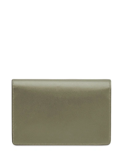 Shop Fendi Wallet On Chain Bag In Green