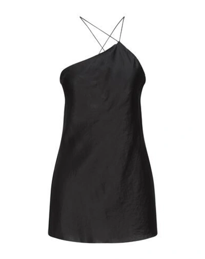 Erika Cavallini One-shoulder Slim-fit Top In Black