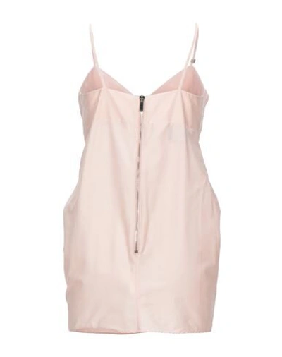 Shop Atos Lombardini Woman Top Light Pink Size 8 Cotton, Polyamide, Elastane