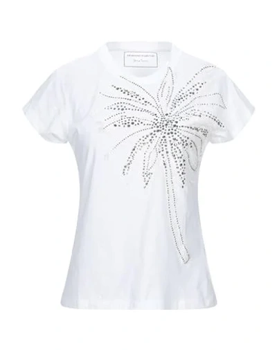 Ermanno Scervino Stud Pattern T-shirt In White