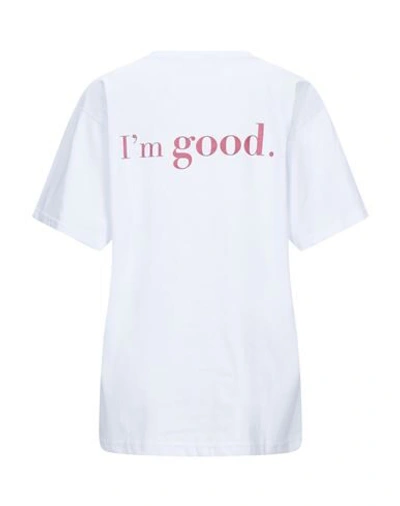 Shop Ireneisgood T-shirts In White
