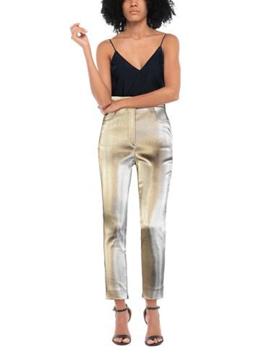 Dolce & Gabbana Pants In Gold
