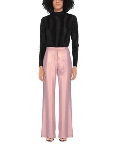 Shop Atos Lombardini Woman Pants Pink Size 10 Polyester