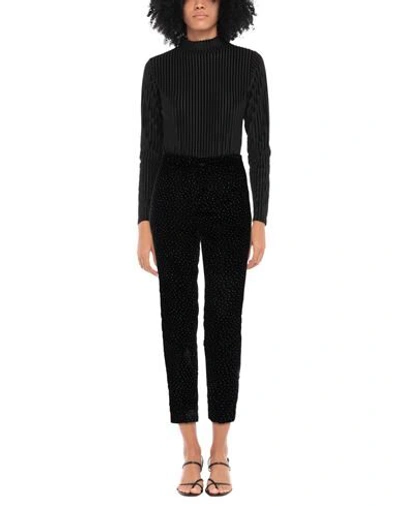 Shop Dsquared2 Woman Pants Black Size 2 Polyester, Silk, Acetate, Polyamide