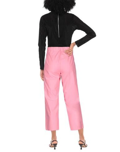 Shop Ottod'ame Woman Pants Pink Size 2 Cotton