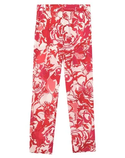 Shop Roberto Cavalli Casual Pants In Red
