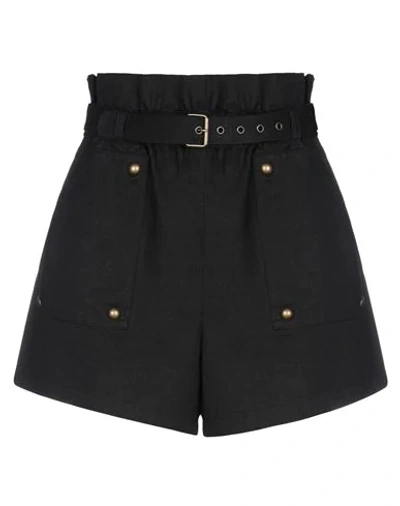 Shop Saint Laurent Shorts & Bermuda Shorts In Black