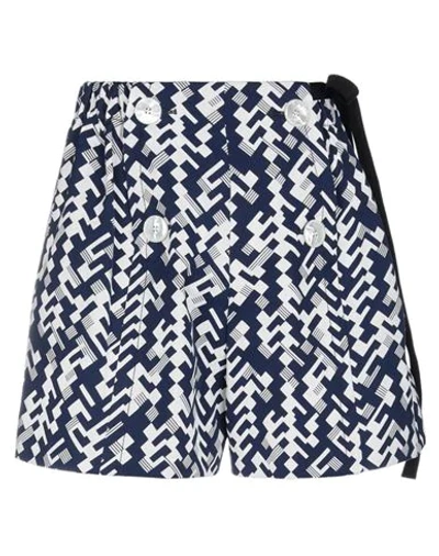 Shop Prada Shorts & Bermuda Shorts In Blue