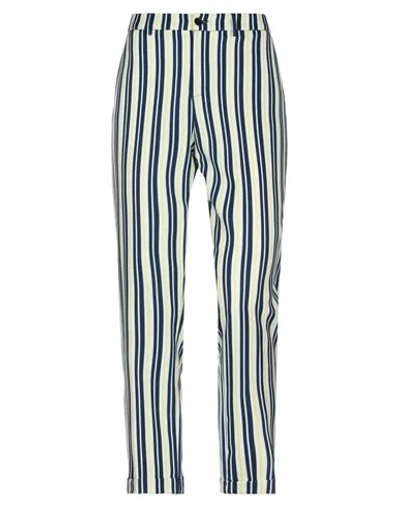 Shop Liu •jo Woman Pants White Size 8 Polyester, Elastane