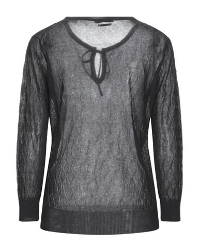 Shop Ballantyne Woman Sweater Black Size 10 Viscose, Polyester