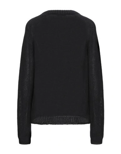 Shop Etro Woman Sweater Black Size 10 Linen, Silk, Polyester, Cotton, Wool