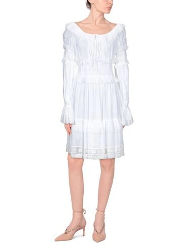 Dolce & Gabbana Midi Dresses In White