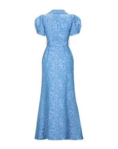 Shop Rosie Assoulin Midi Dresses In Azure