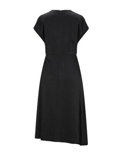 Shop Liviana Conti Woman Midi Dress Black Size 2 Acetate, Viscose, Polyester