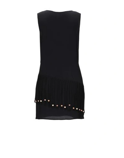 Frankie Morello Midi Dresses In Black