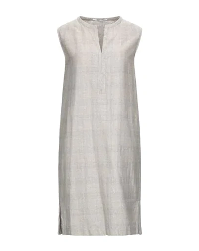 Shop Agnona Knee-length Dresses In Beige