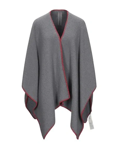 Shop Rick Owens Capes & Ponchos In Grey