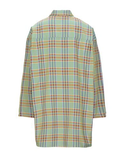 Shop Ottod'ame Overcoats In Light Green