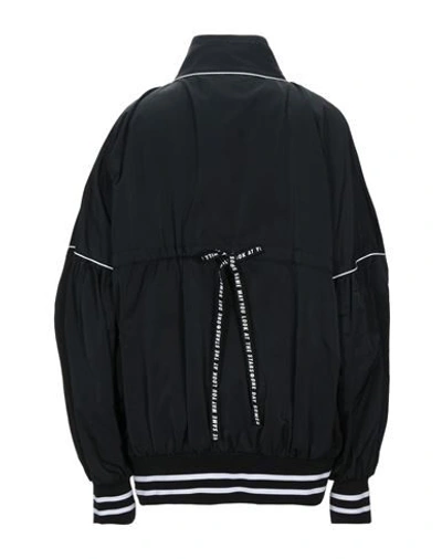 Shop Frankie Morello Woman Jacket Black Size Xs Polyester