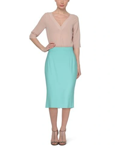 Dolce & Gabbana Midi Skirts In Blue