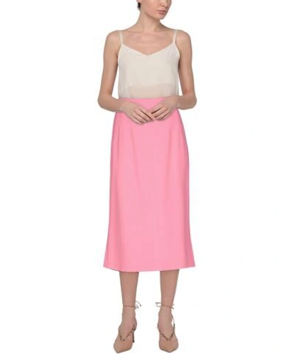 Dolce & Gabbana Midi Skirts In Pink