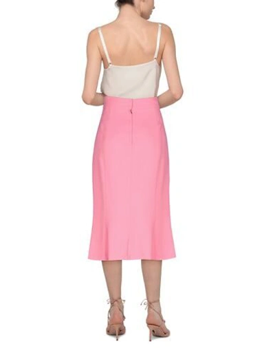 Dolce & Gabbana Midi Skirts In Pink