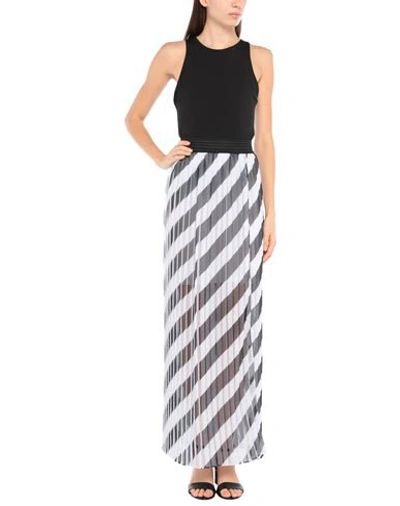 Shop Clips Long Skirts In White