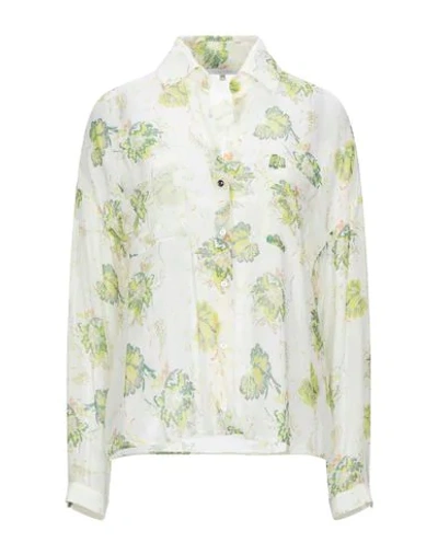 Shop Patrizia Pepe Shirts In Beige