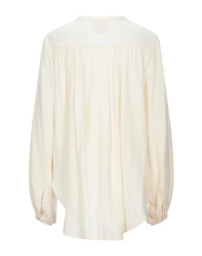 Shop Alessia Santi Blouses In Ivory