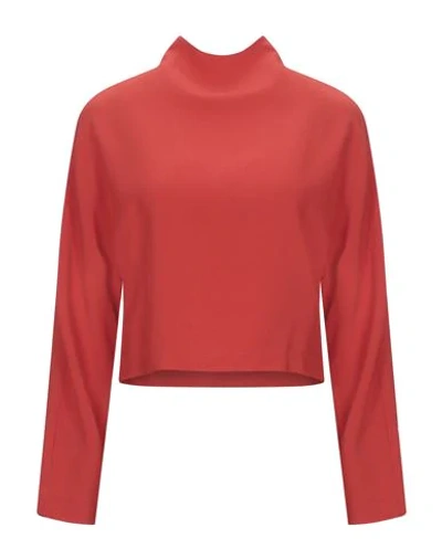 Shop Diane Von Furstenberg Blouses In Red