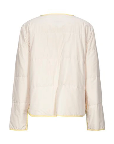 Shop Le Tricot Perugia Jackets In Ivory