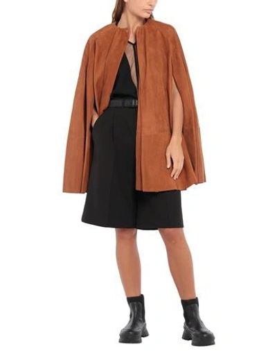 Shop Rick Owens Capes & Ponchos In Brown