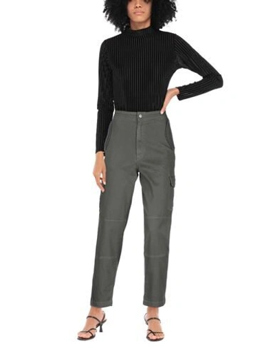 Shop J Brand Woman Jeans Military Green Size 27 Cotton, Elastane